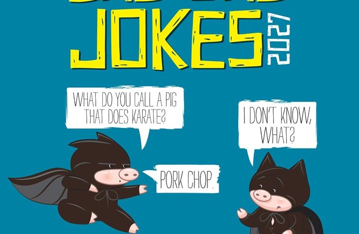 Bad Dad Jokes Calendar 2027