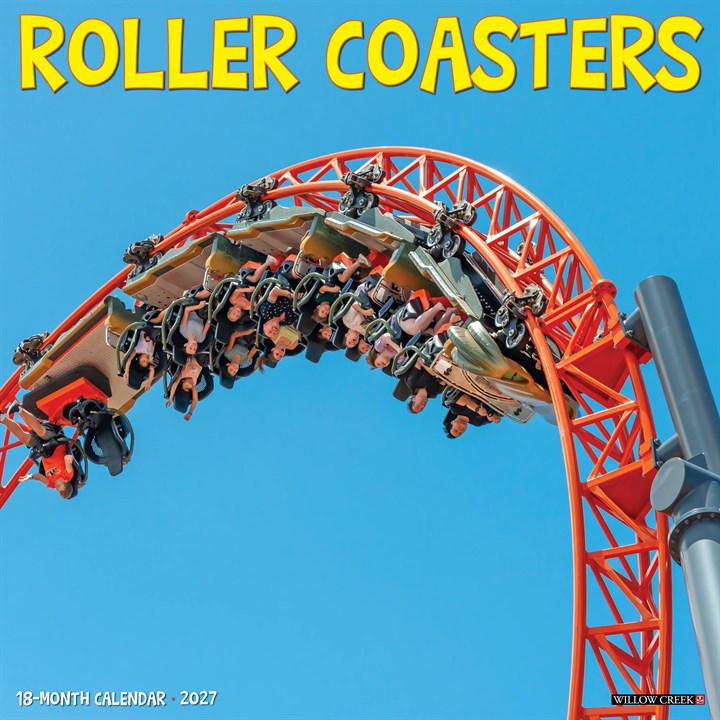 Roller Coasters Calendar 2027