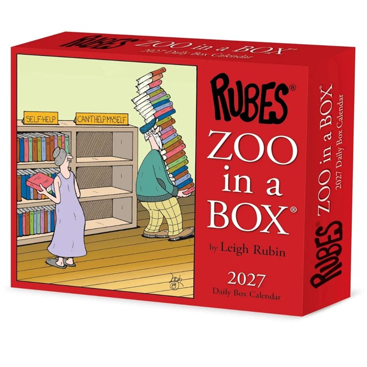 Rubes, Zoo in a Box Desk Calendar 2027