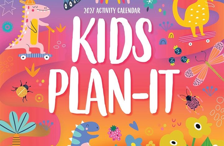 Kids Plan It Activity Calendar 2027