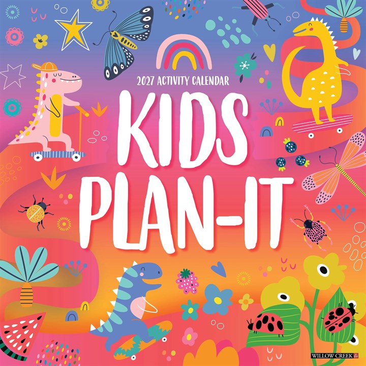 Kids Plan It Activity Calendar 2027