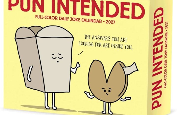 Pun Intended Desk Calendar 2027