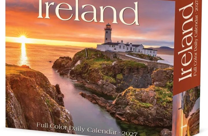 Ireland Desk Calendar 2027
