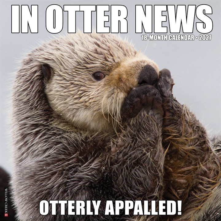 In Otter News Calendar 2027