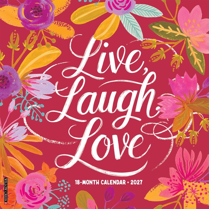 Live, Laugh, Love Calendar 2027