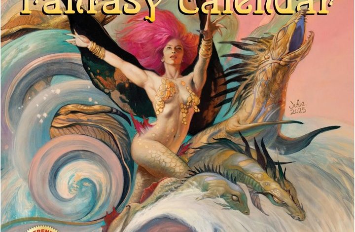 Boris Vallejo & Julie Bell's Fantasy Calendar 2027