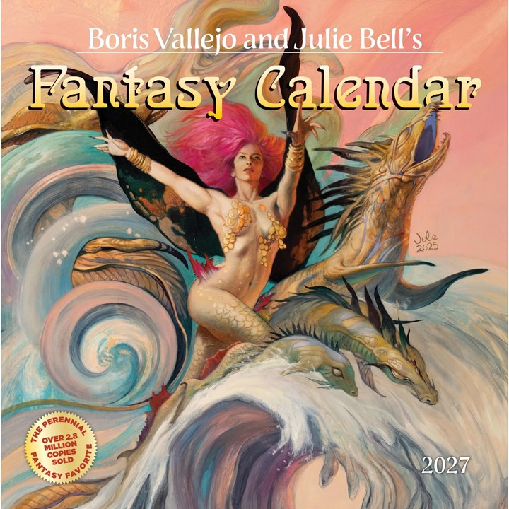 Boris Vallejo & Julie Bell’s Fantasy Calendar 2027