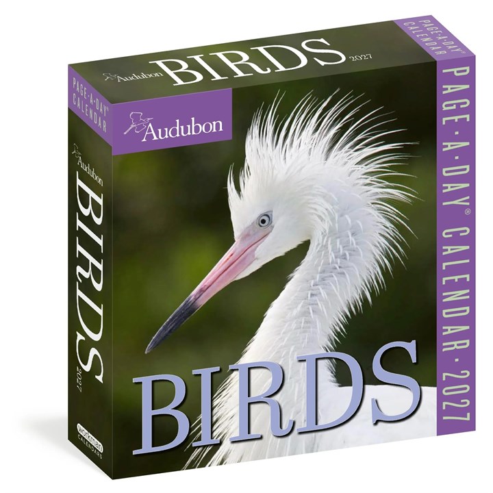 Audubon, Birds Desk Calendar 2027