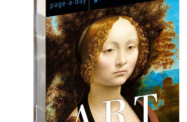 Art Gallery Desk Calendar 2027