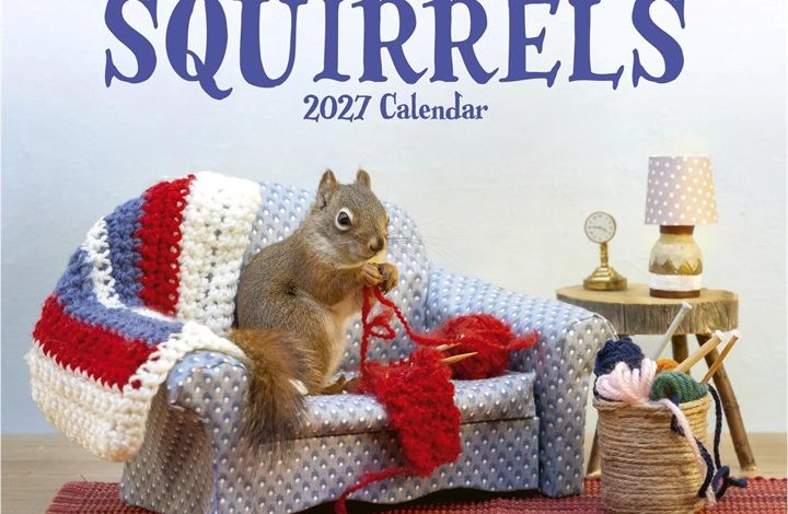 The Secret Life Of Squirrels Calendar 2027