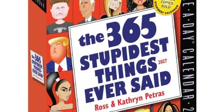 365 Stupidest Things Ever Said Desk Calendar 2027