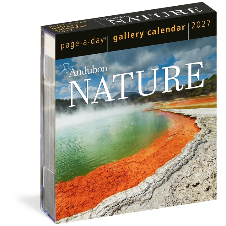 Audubon, Nature Gallery Desk Calendar 2027