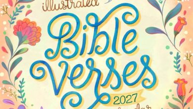 Illustrated Bible Verses Calendar 2027