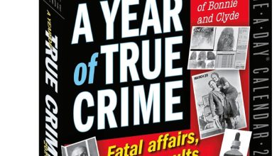 A Year of True Crime Desk Calendar 2027