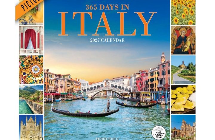 365 Days In Italy Deluxe Calendar 2027
