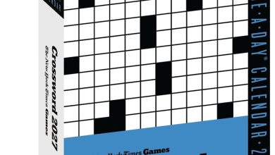 New York Times Crossword Desk Calendar 2027