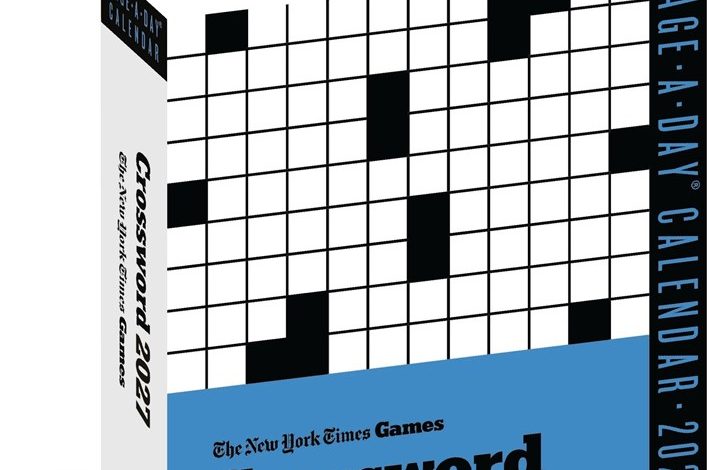 New York Times Crossword Desk Calendar 2027