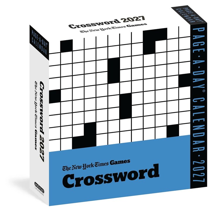 New York Times Crossword Desk Calendar 2027