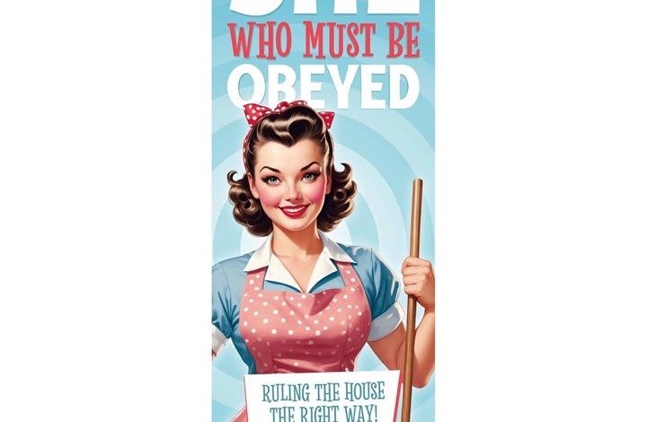 She Who Must Be Obeyed Slim Calendar 2027