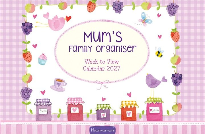 Mum's A4 Family Organiser 2027