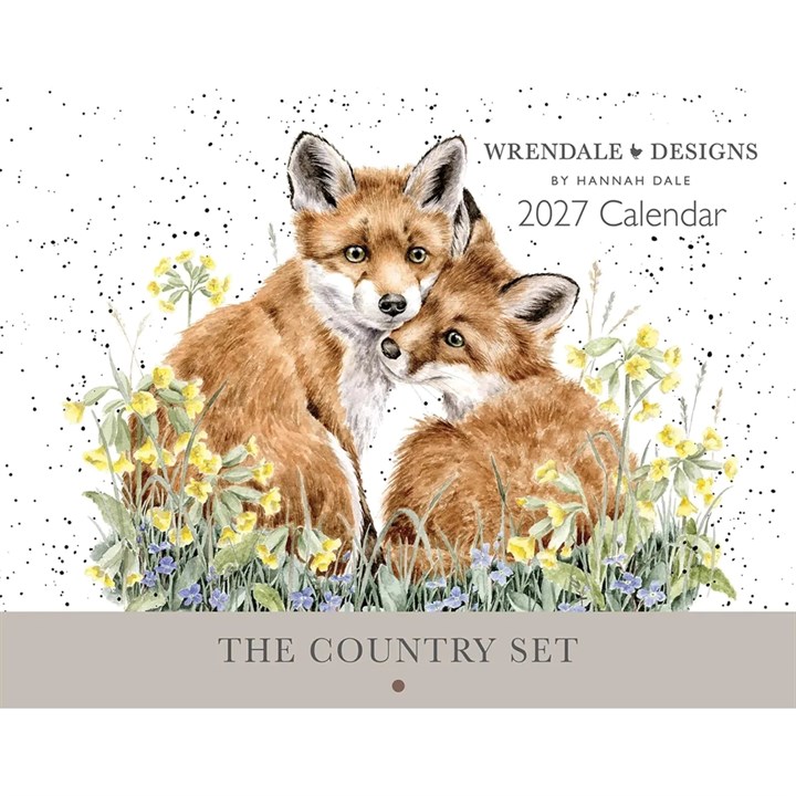 Wrendale Designs, The Country Set A4 Calendar 2027