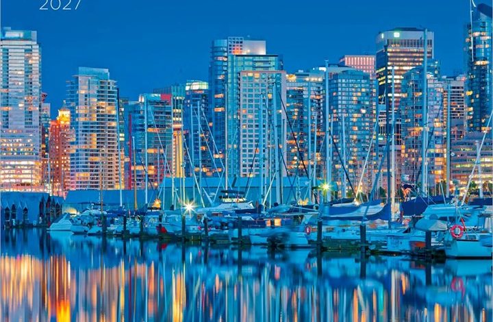 Vancouver Calendar 2027