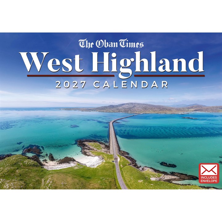 The Oban Times, West Highland A4 Calendar 2027