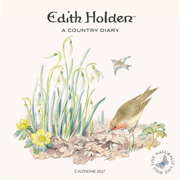 Edith Holden, A Country Diary Calendar 2027