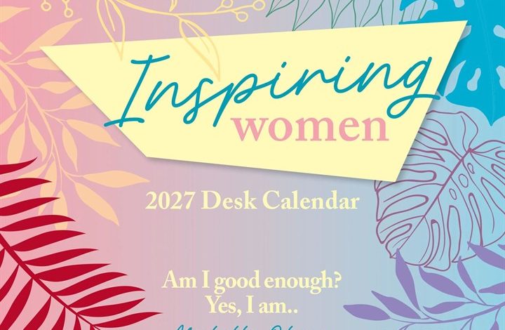 Inspiring Women Desk Calendar 2027