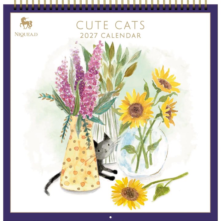 Cute Cat’s Calendar 2027