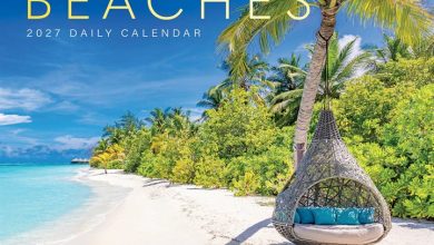 Beaches Desk Calendar 2027