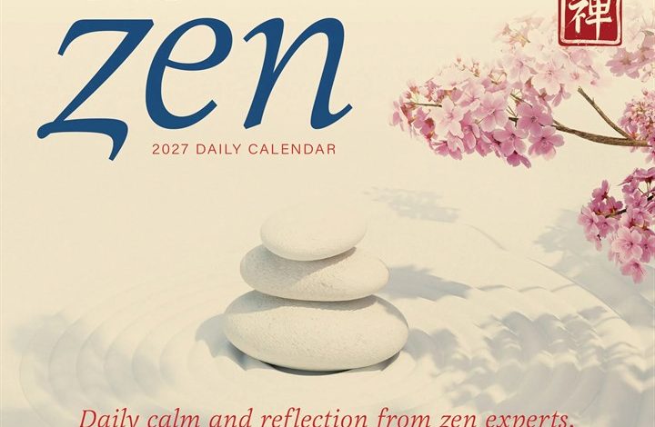 Daily Zen Desk Calendar 2027