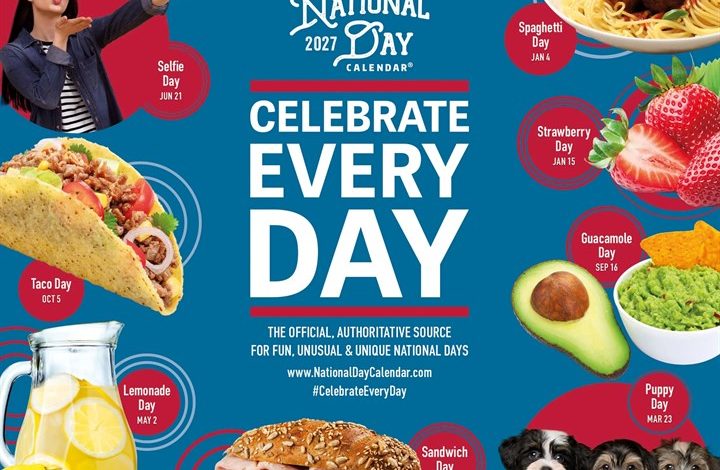 National Day Calendar 2027