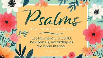 Psalms Desk Calendar 2027