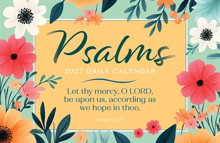 Psalms Desk Calendar 2027