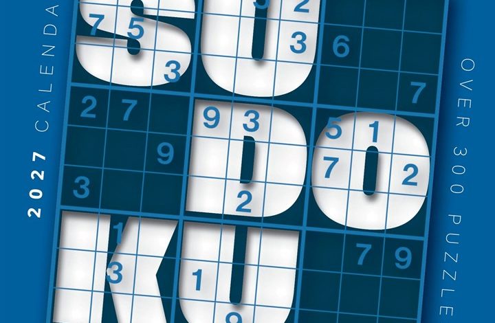 Sudoku Desk Calendar 2027