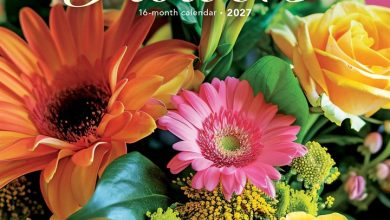 Flowers Mini Calendar 2027