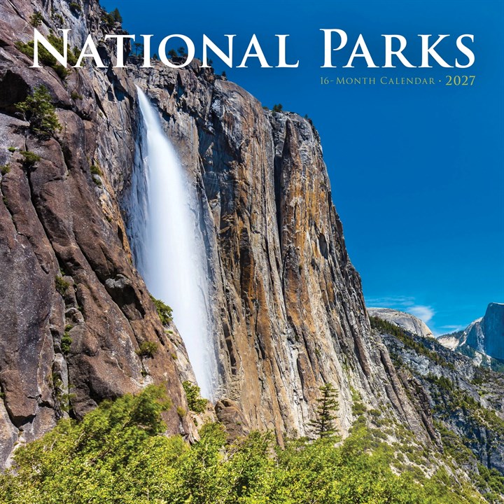 USA National Parks Mini Calendar 2027