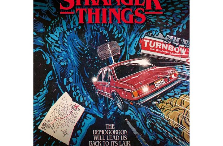 Stranger Things Collector's Edition A3 Calendar 2027
