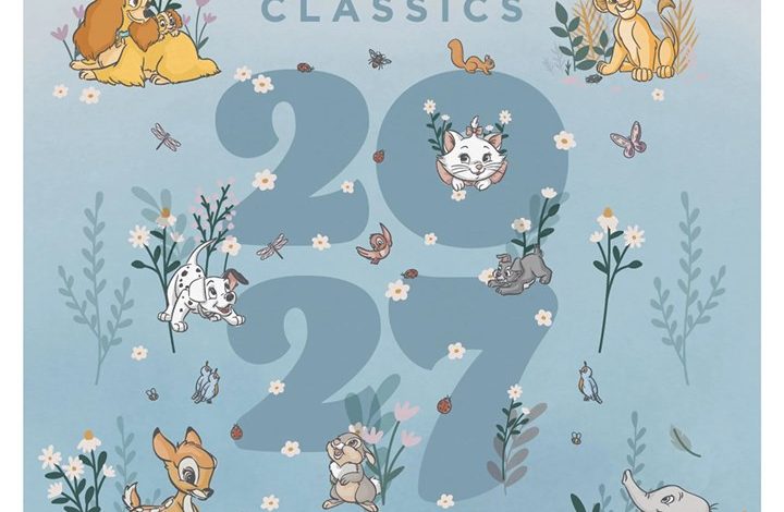 Disney Classics Easel Desk Calendar 2027