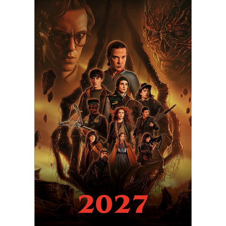 Stranger Things A5 Diary 2027