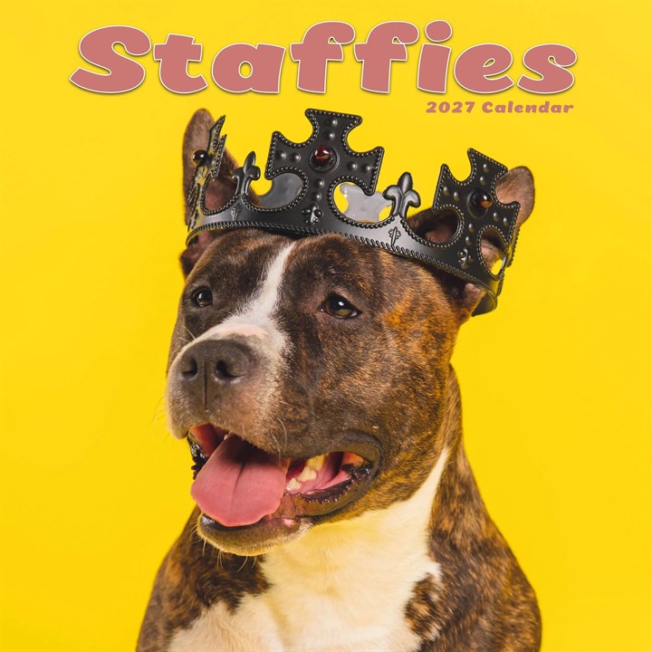 Staffies Calendar 2027
