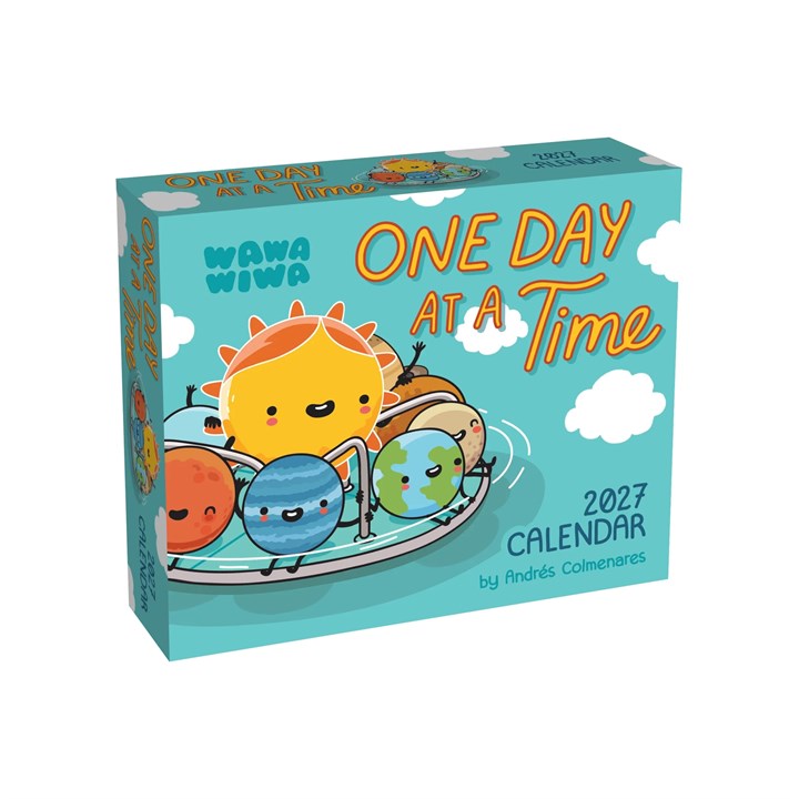 WAWAWIWA, One Day At A Time Desk Calendar 2027