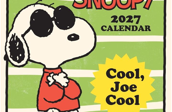 Snoopy Calendar 2027