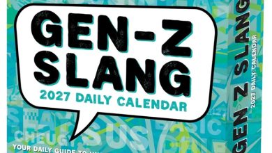Gen Z Slang Desk Calendar 2027