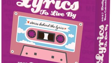 Lyrics to Live By Desk Calendar 2027