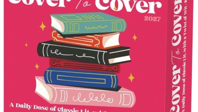 Cover to Cover Desk Calendar 2027
