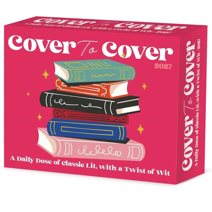Cover to Cover Desk Calendar 2027