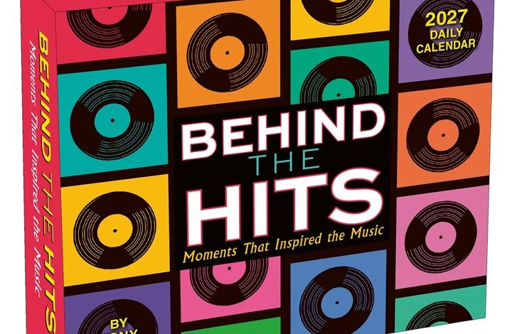 Behind the Hits Desk Calendar 2027