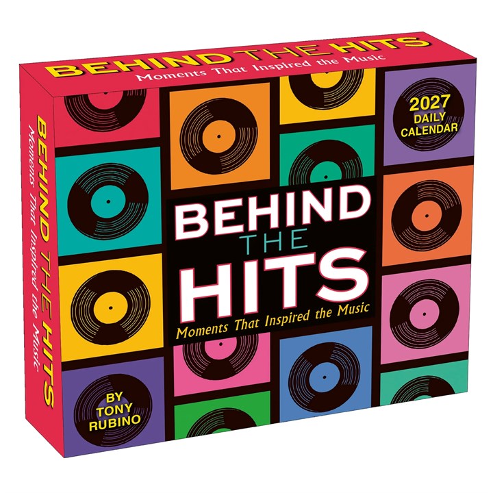 Behind the Hits Desk Calendar 2027